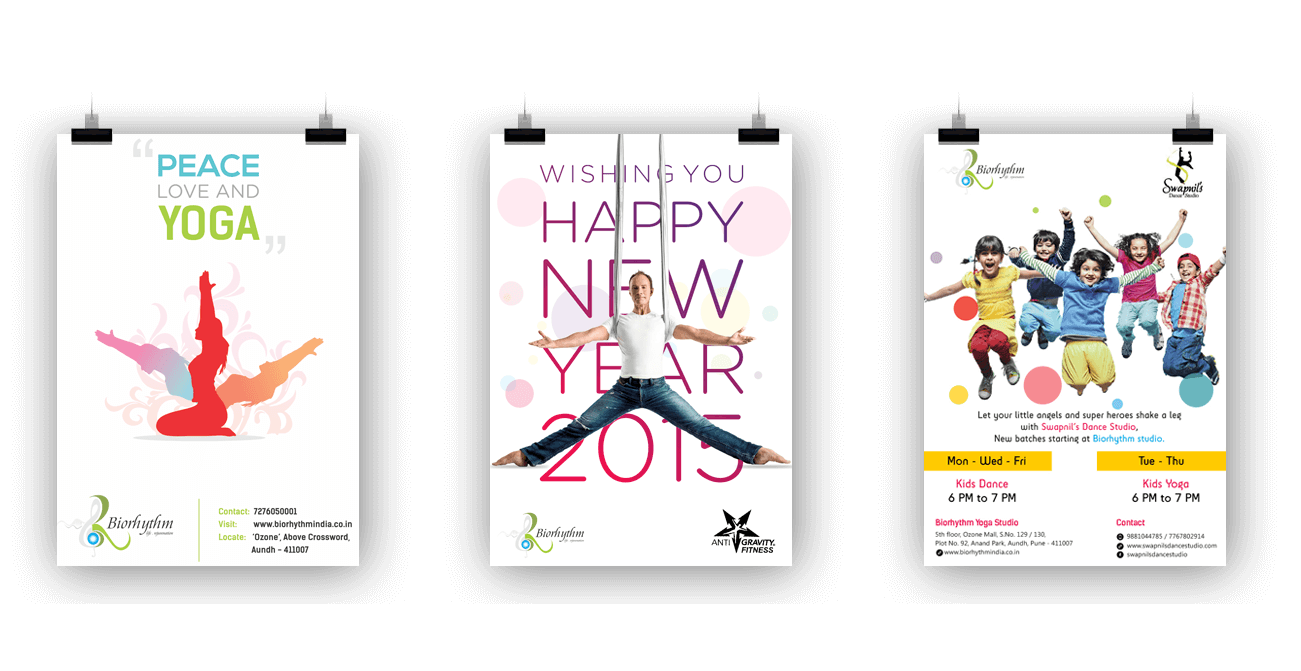 biorhythm Logo with Product Design