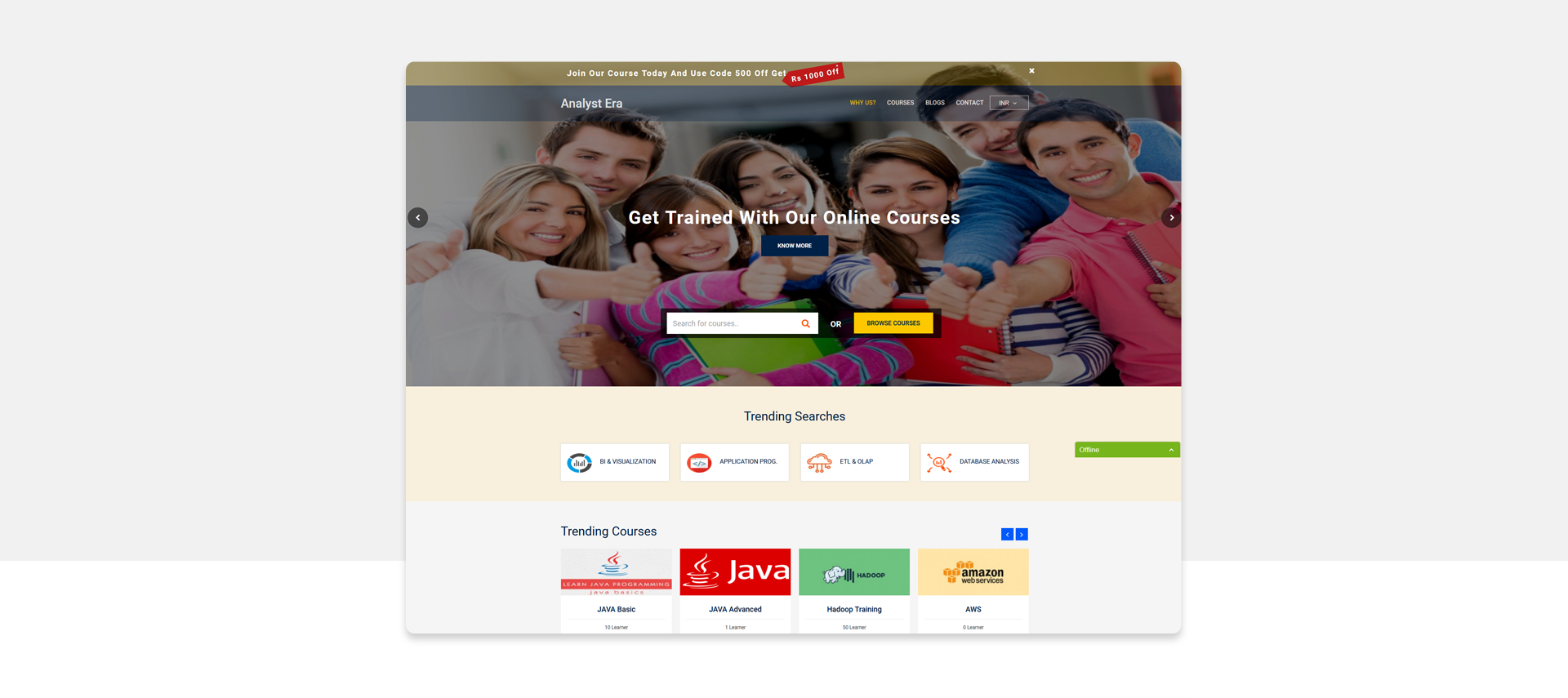 Analyst Era Banner Design