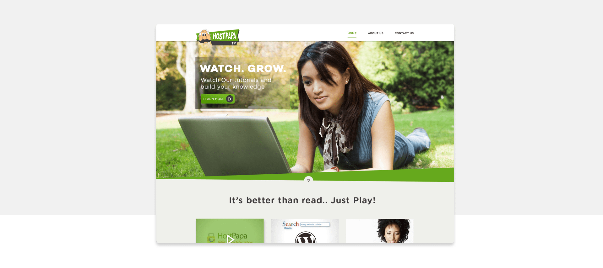 Hostpapa Banner Design