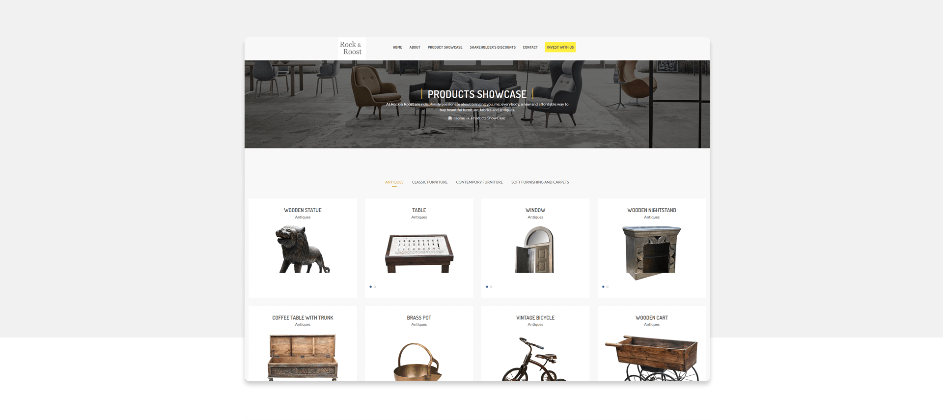 Rock and Roost Banner Design