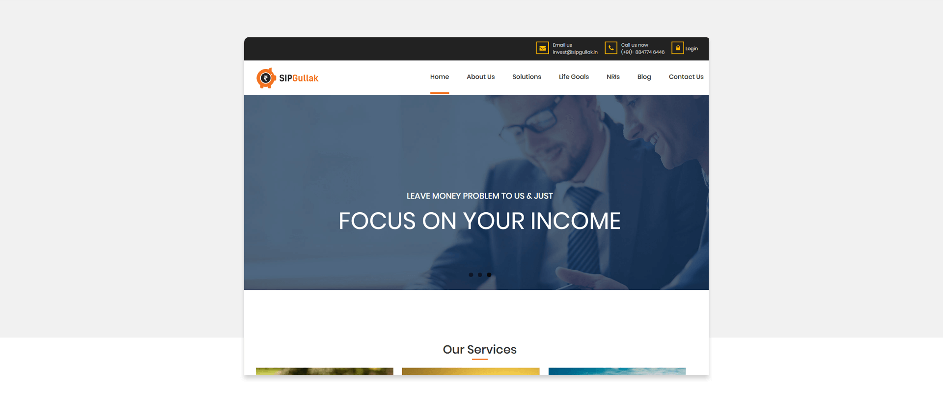 SIP Gullak Banner Design