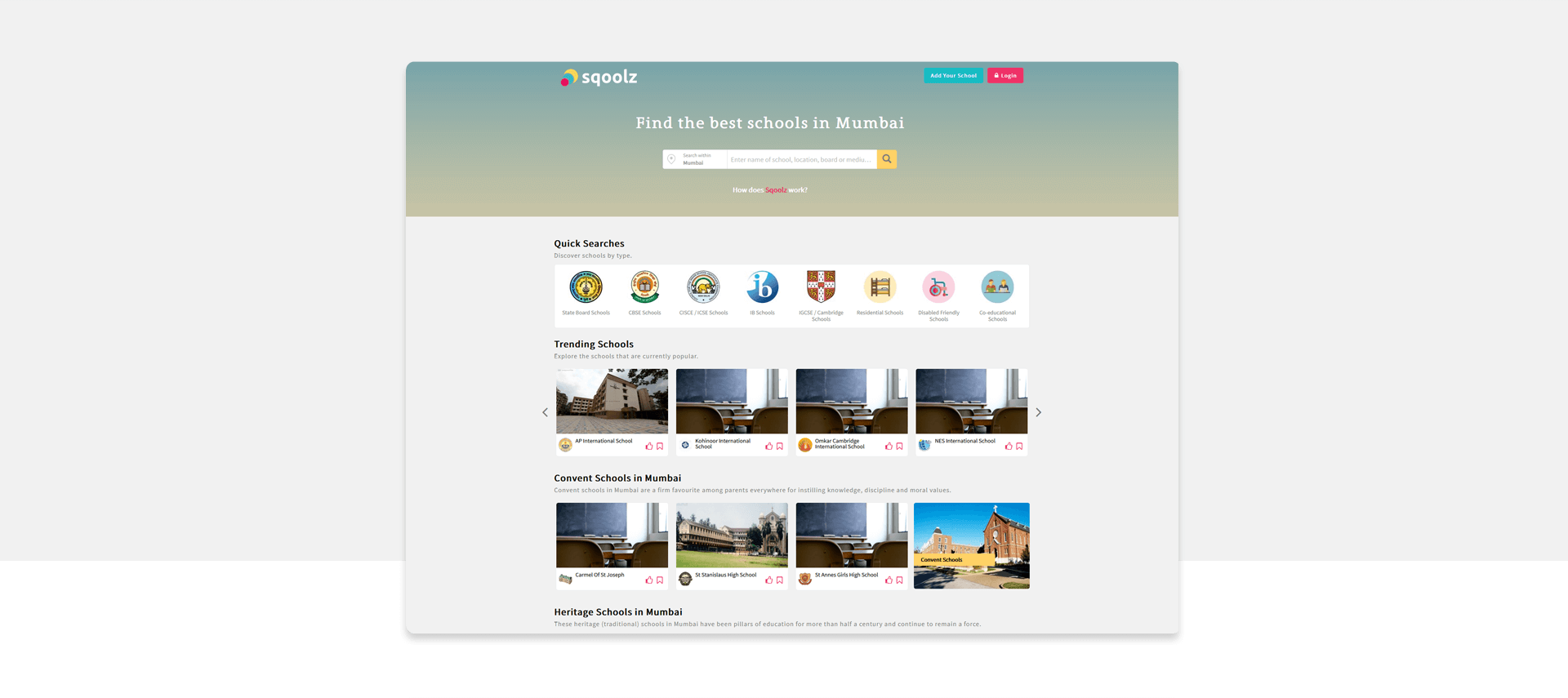 Sqoolz Banner Design