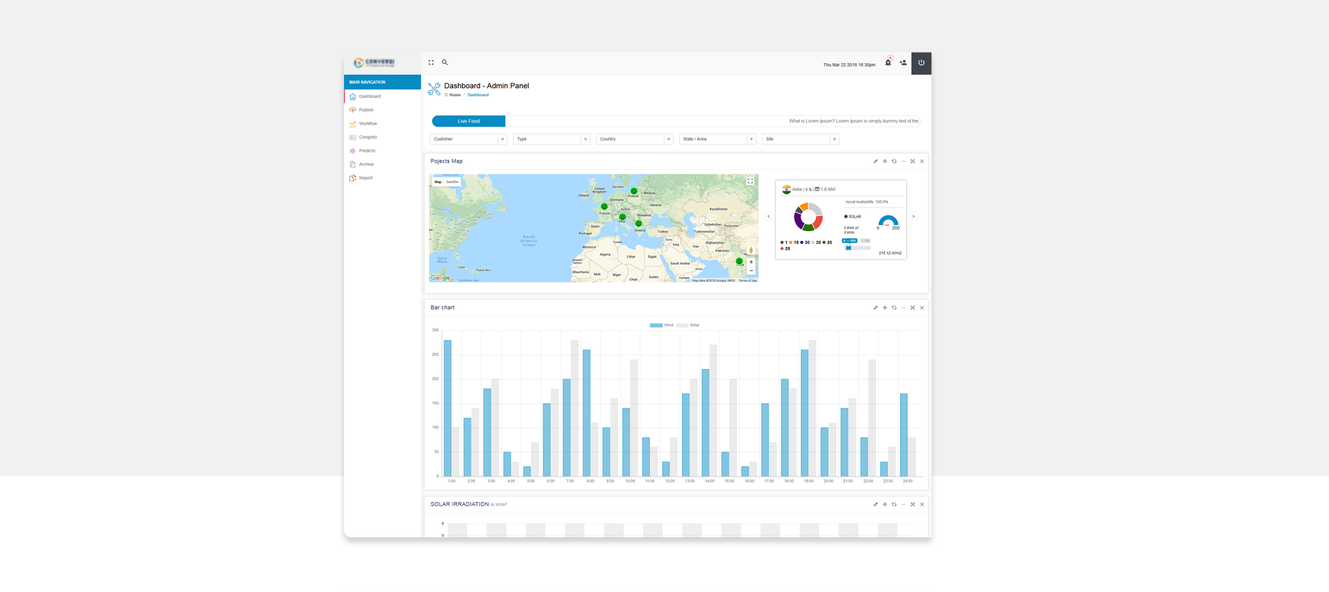 Wind Power Banner Design